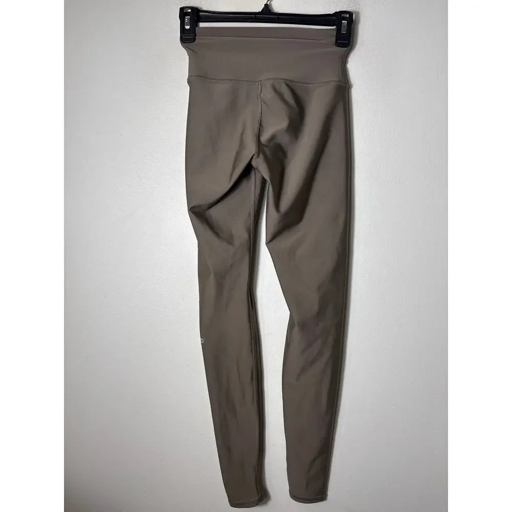 Alo Yoga Medium Gray Athletic Leggings Sz XS